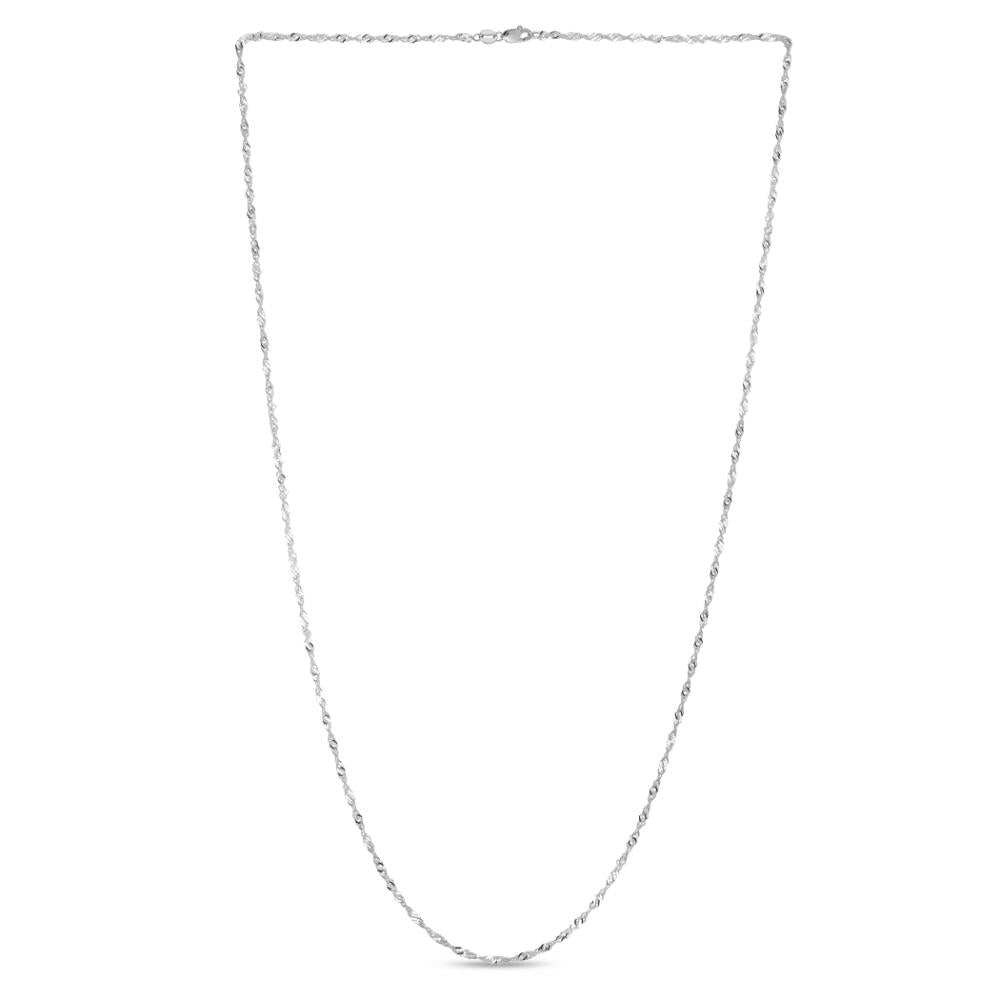 10K Gold 1.5mm Singapore Chain