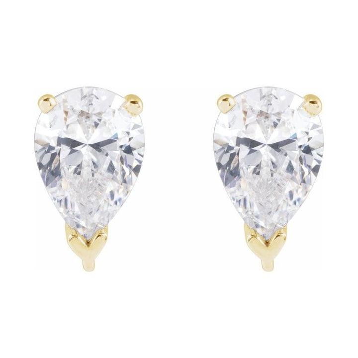 Basket Stud Earring Top