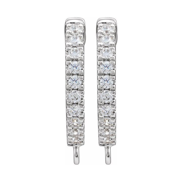 Accented Hoop Earring Top