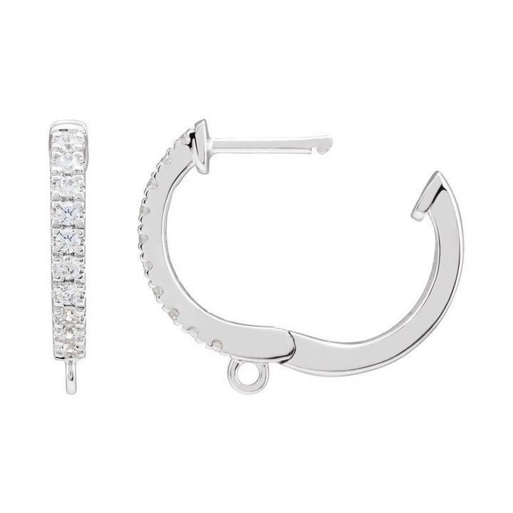 Accented Hoop Earring Top