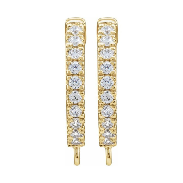 Accented Hoop Earring Top