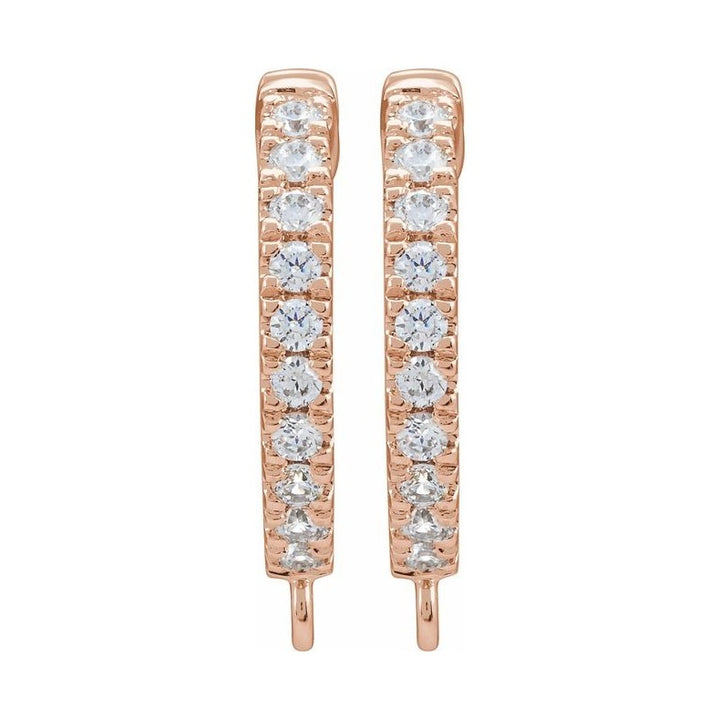 Accented Hoop Earring Top