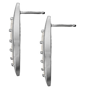 Diamond Journey Round Stud Earrings