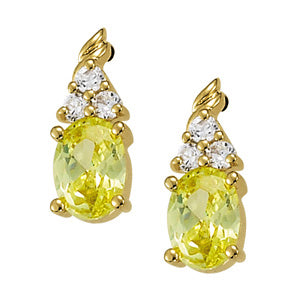 Platinum Diamond Fashion Stud Earrings