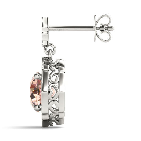 Round Diamond Earrings