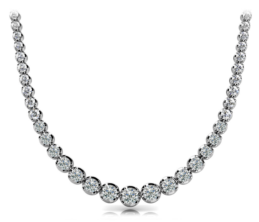 Diamond Graduating Necklace