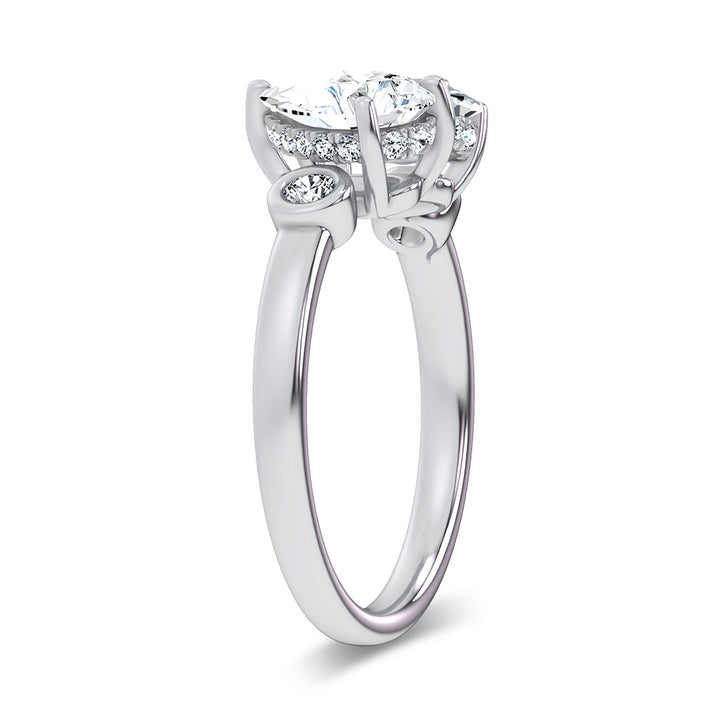 14K 2.17CT Certified Lab Grown Ring