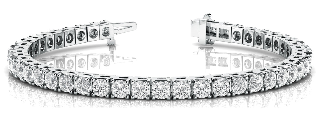 25 Diamond In-Line Prong Set Bracelet