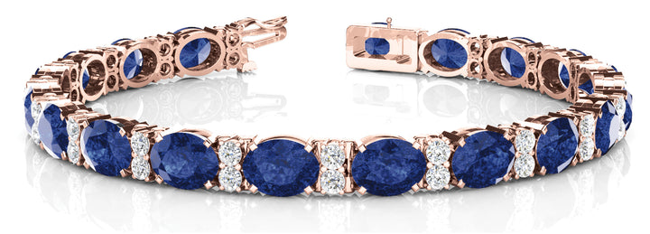 Rose Gold 1/2 CT Diamond Fashion Bracelet