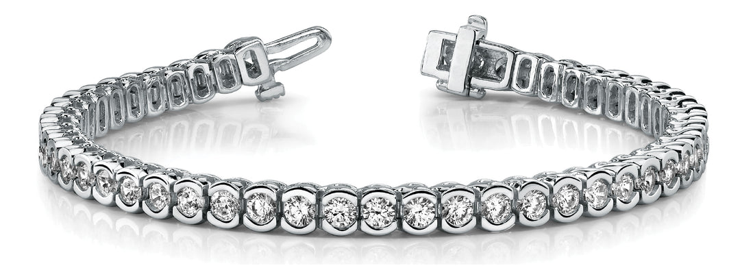 Multi-Diamond Line Bracelet
