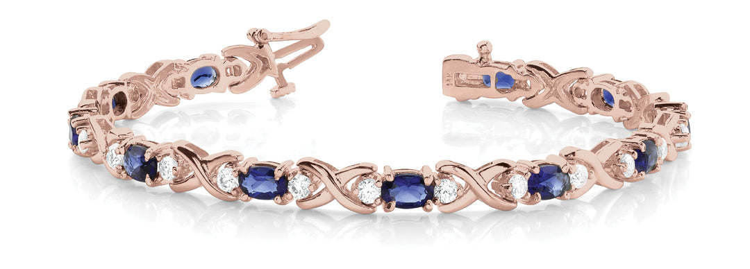 Rose Gold 1/2 CT Diamond Fashion Bracelet
