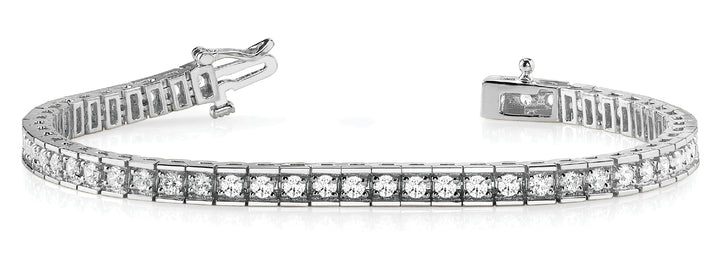 18K White Gold Diamond Fashion Bracelet