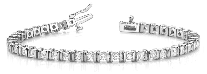 Diamond Line Bar Bracelet