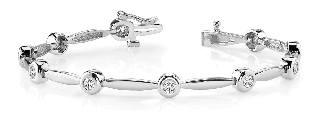 10-Diamond Fashion Tennis Bracelet