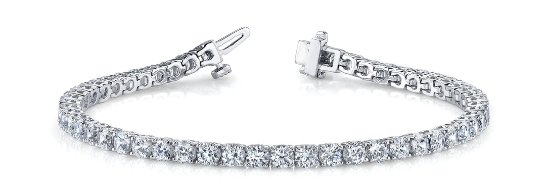 81 Diamond In-Line Tennis Bracelet