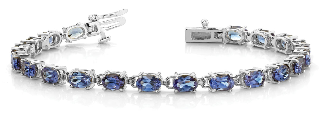 Oval Diamond Multi-Stone Bracelet