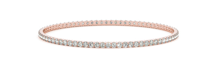 18K Rose Gold Diamond Fashion Bracelet
