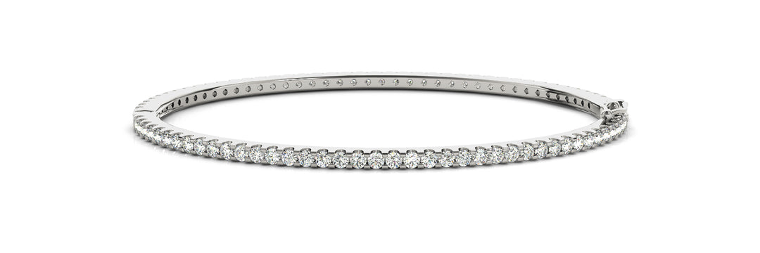 Platinum 2.33ctw Round Diamond Fashion Bracelet