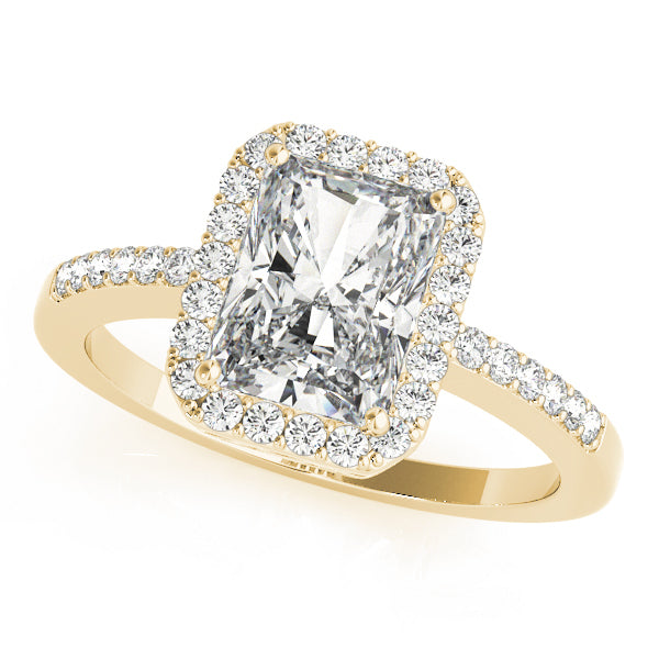 14K Yellow Gold Multi-Diamond Fashion Ring