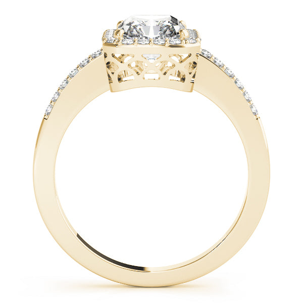 14K Yellow Gold Multi-Diamond Fashion Ring