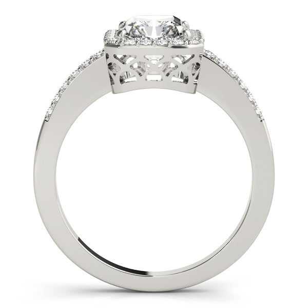 Platinum White Multi-Diamond Fashion Ring