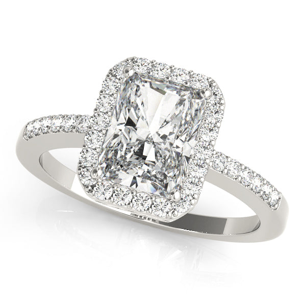14K White Gold Multi-Diamond Fashion Ring
