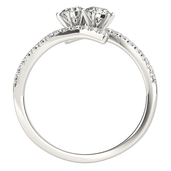 Platinum Multi-Diamond Contemporary Ring