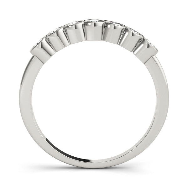 18K White Gold 3/8 ct Multi-Stone Diamond Ring