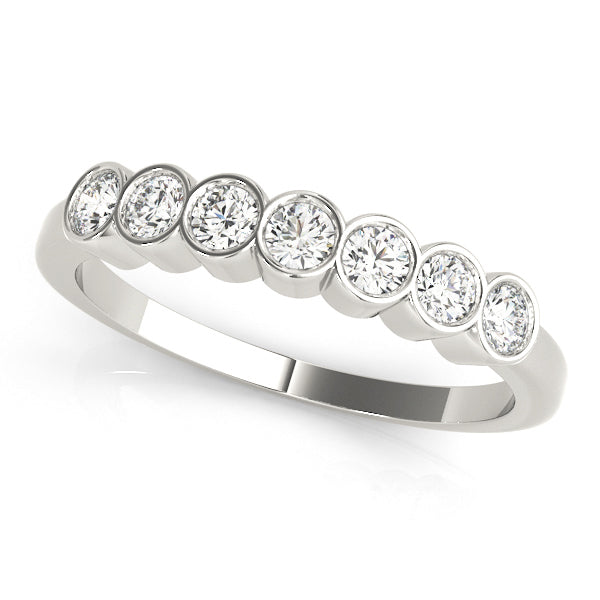 18K White Gold 3/8 ct Multi-Stone Diamond Ring