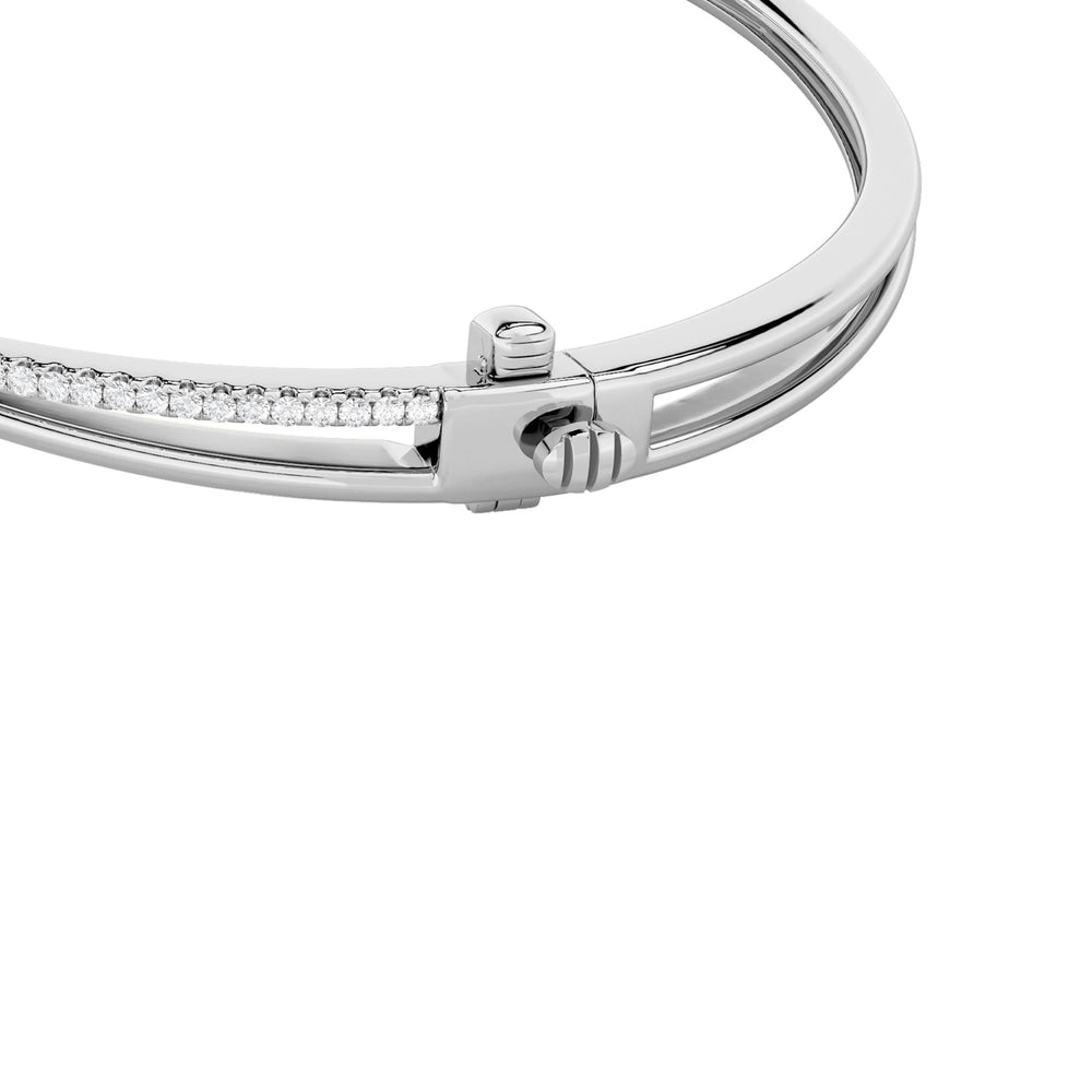 2CTW Marquise Shaped Lab Grown Diamond (F/VS) Bracelet in 14K Gold