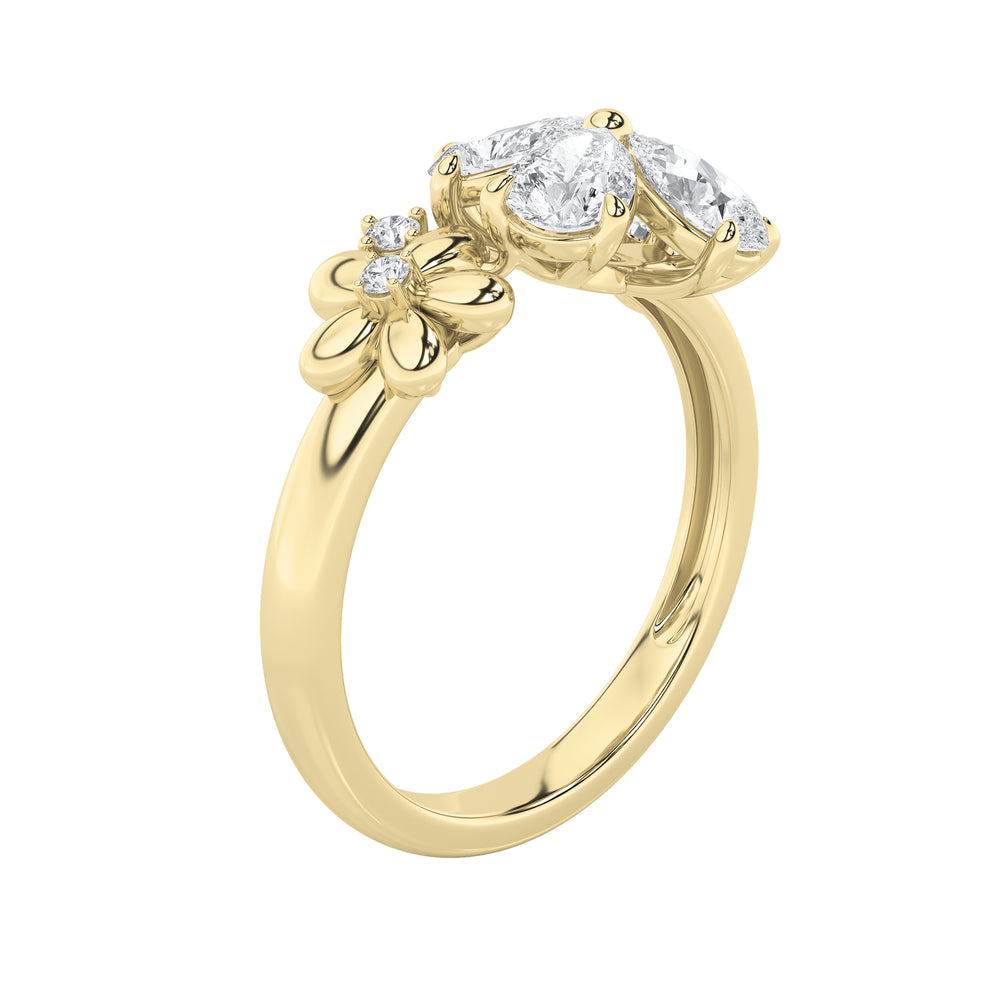 5.4CTW Mix Shaped Lab Grown Diamond (F/VS) Bracelet in 14K Gold - Size 6