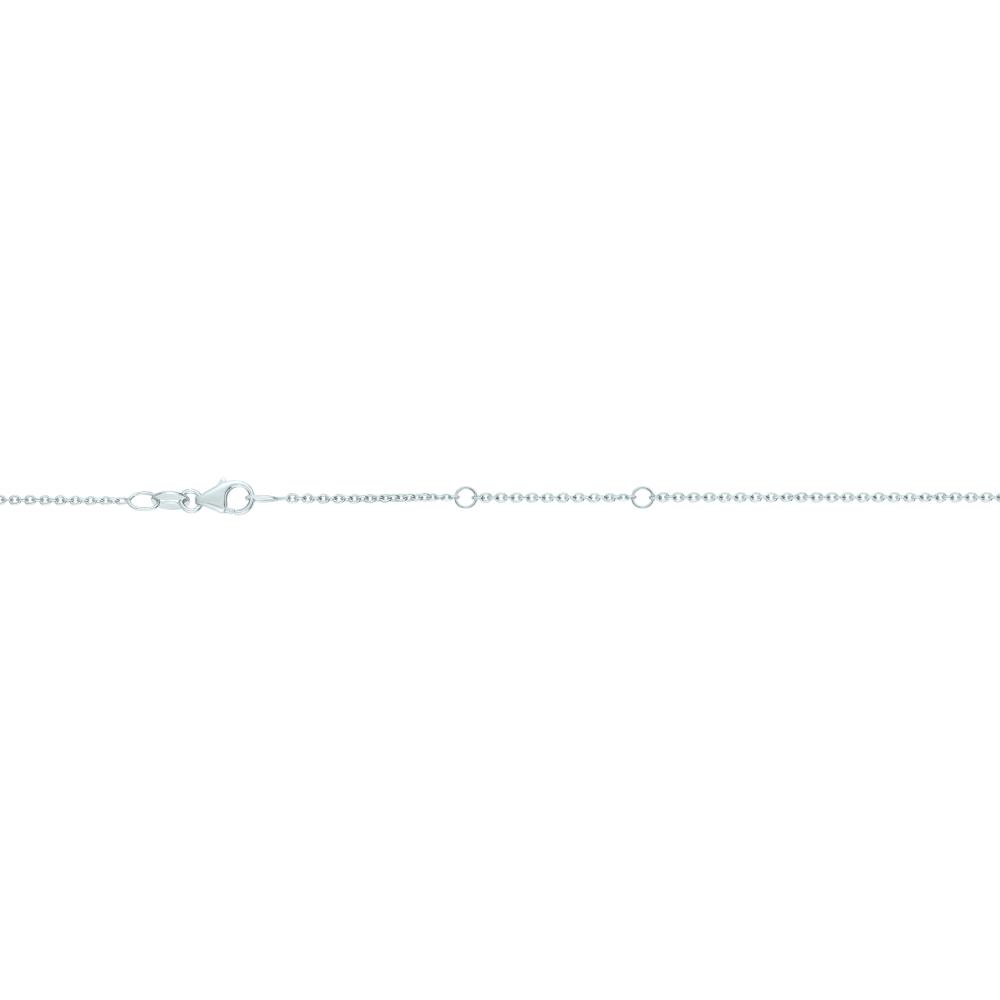 18K Gold 1.3mm Double Extendable Cable Chain