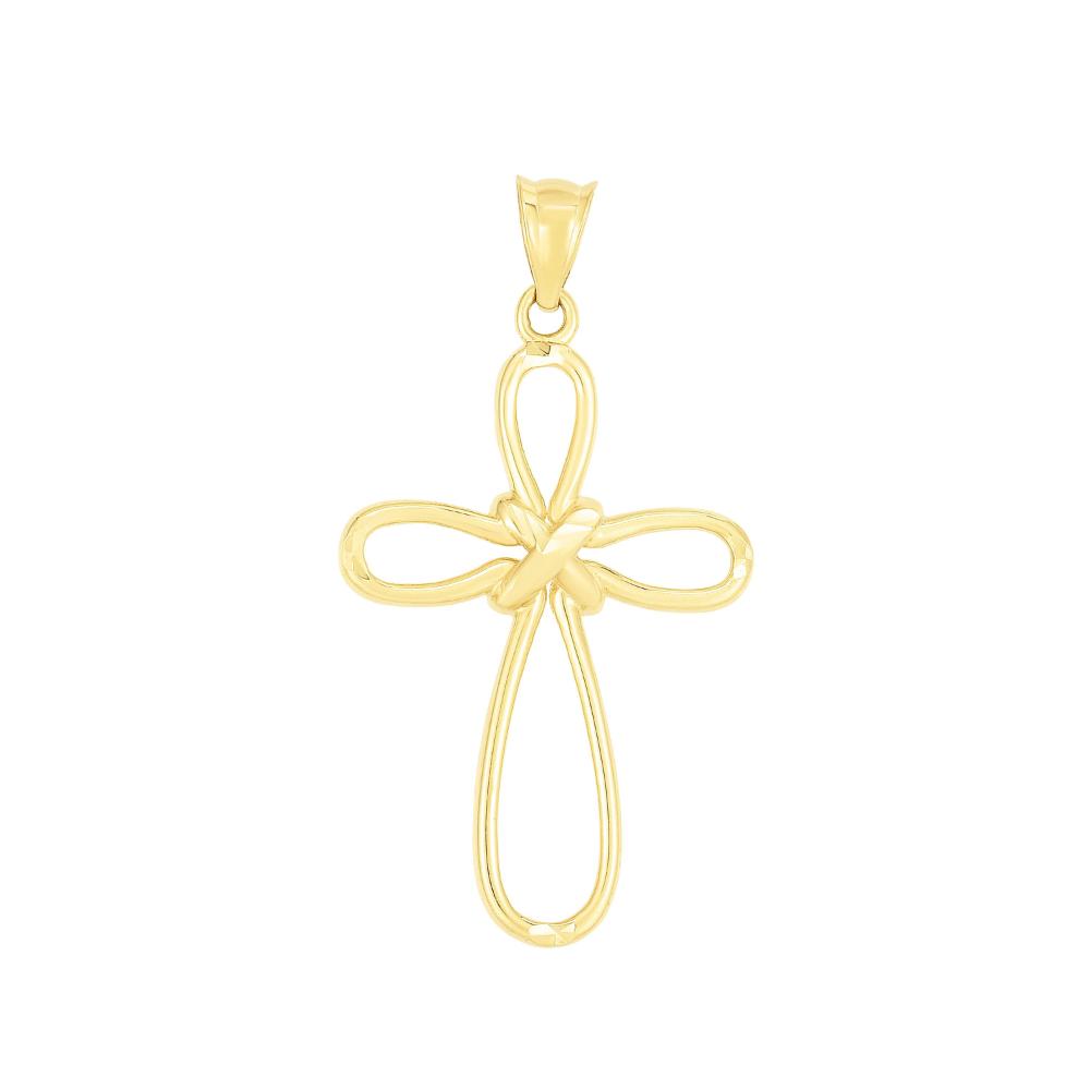 14K Gold Cross