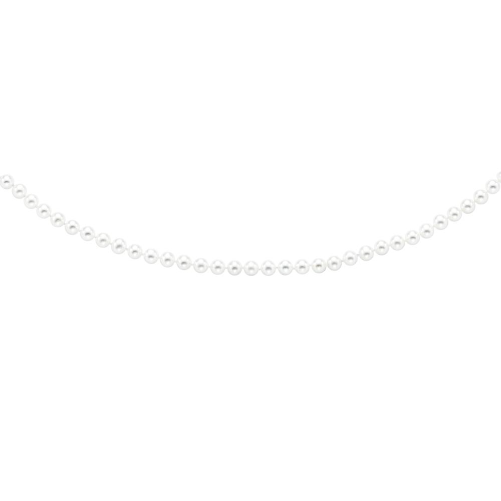 14K Gold 6.0-6.5MM Pearl Strand Bracelet