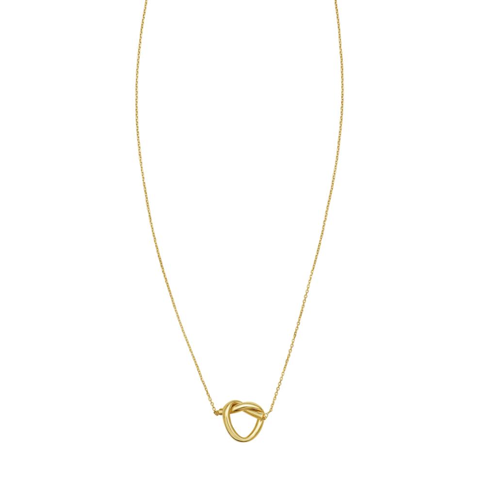 14K Love Knot Necklace
