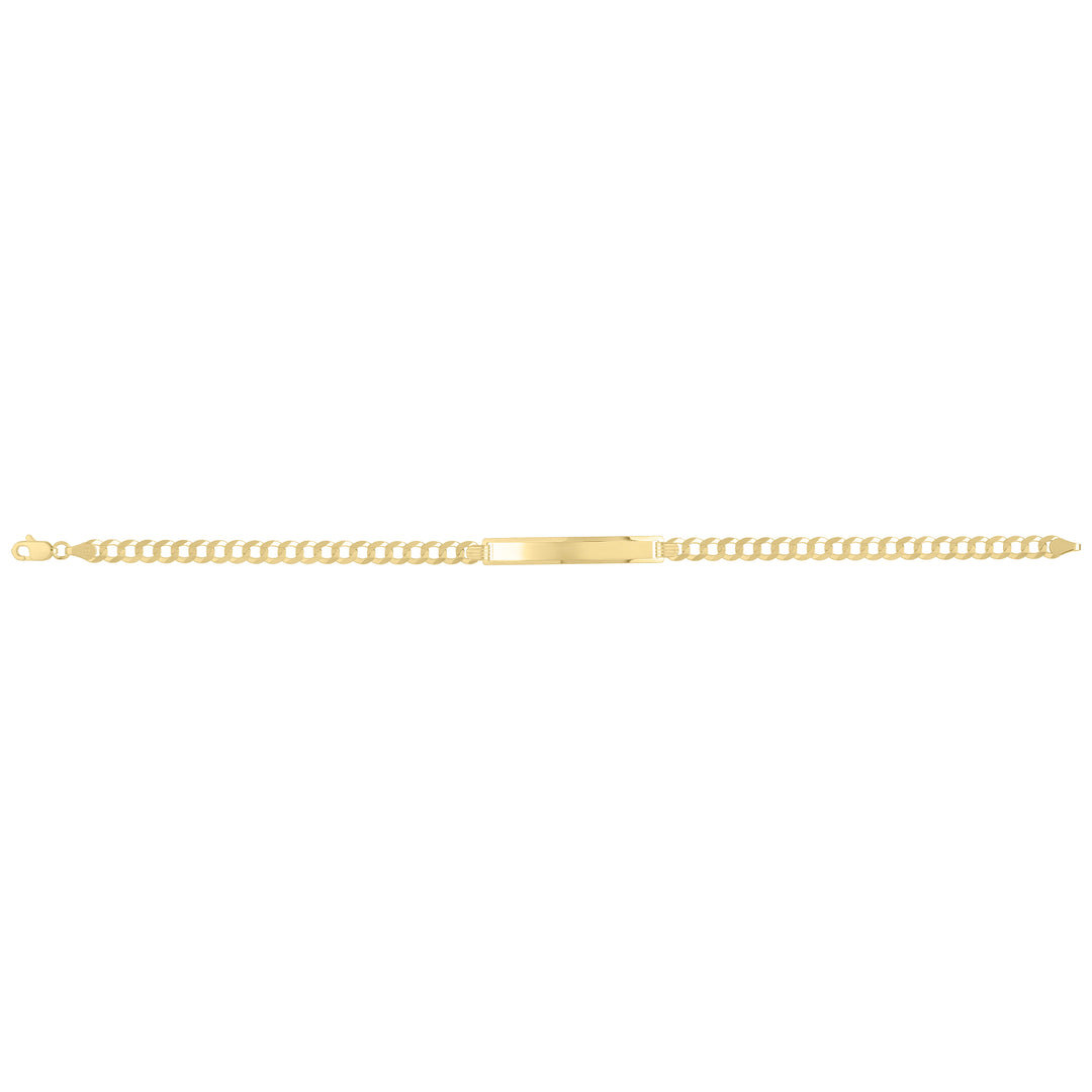 10K 4.7mm Curb ID Bracelet